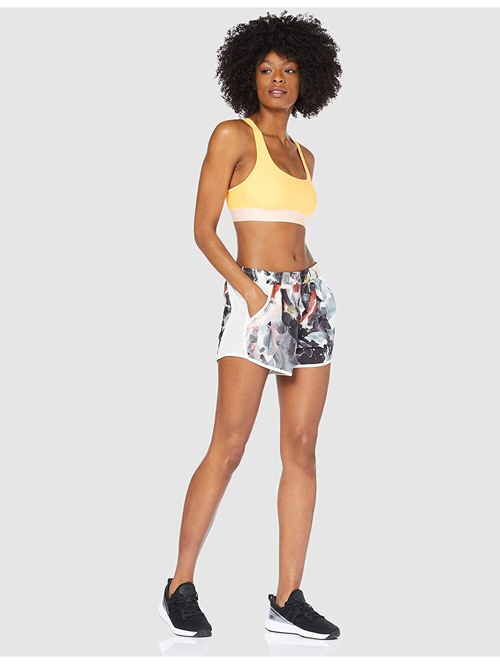 Under Armour Womens Fly-By Printed Running Shorts Size XS - Picture 2 of 4